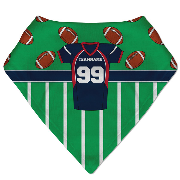 Custom Football Jersey Bandana Bib (Personalized)
