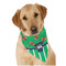 Football Jersey Dog Bandana Scarf w/ Name and Number