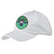 Football Jersey Baseball Cap - White (Personalized)