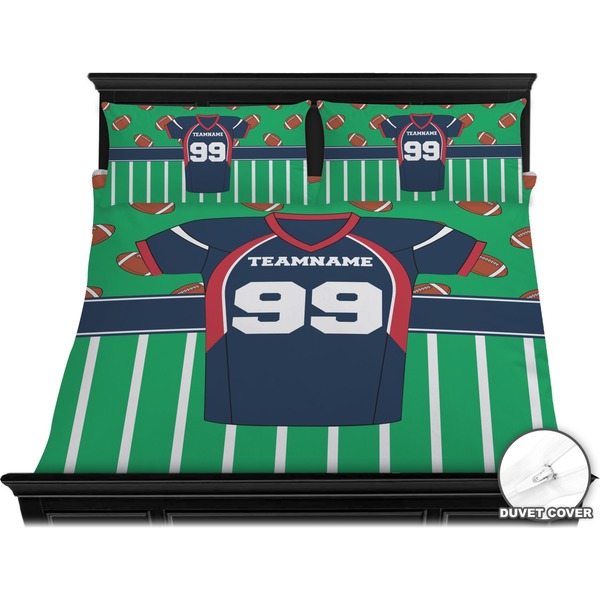 Football Jersey Bedding Set (King) - Duvet