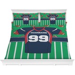 Football Jersey Comforter Set - King (Personalized)