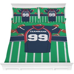 Football Jersey Comforter Set - Full / Queen (Personalized)