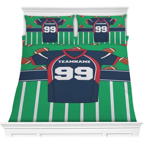Custom Football Jersey Comforters (Personalized)