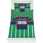 Football Jersey Comforter Set - Twin (Personalized)