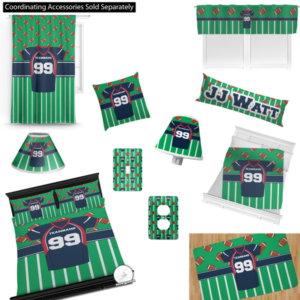 Football Jersey Bedroom Decor & Accessories2