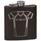 Football Jersey Black Flask Set (Personalized)