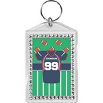 Football Jersey Bling Keychain (Personalized)