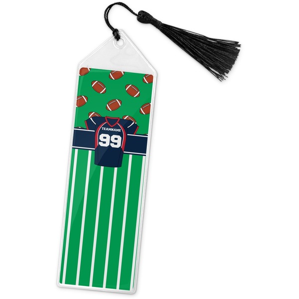 Custom Football Jersey Book Mark w/Tassel (Personalized)