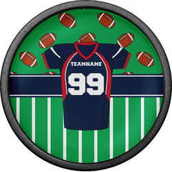 Football Jersey Cabinet Knob (Black) (Personalized)