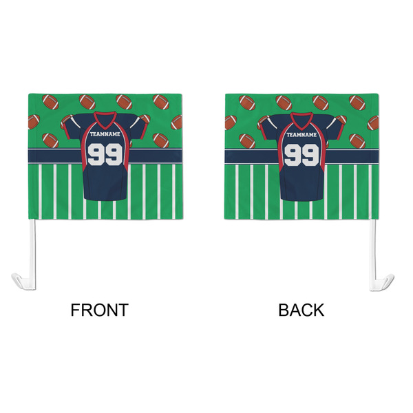 Football Jersey Car Flag - Large - APPROVAL