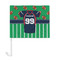 Football Jersey Car Flag - Large - FRONT
