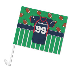 Football Jersey Car Flag - Large (Personalized)