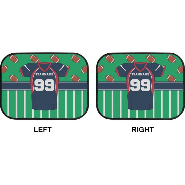Football Jersey Car Floor Mats (Back Seat) (Approval)