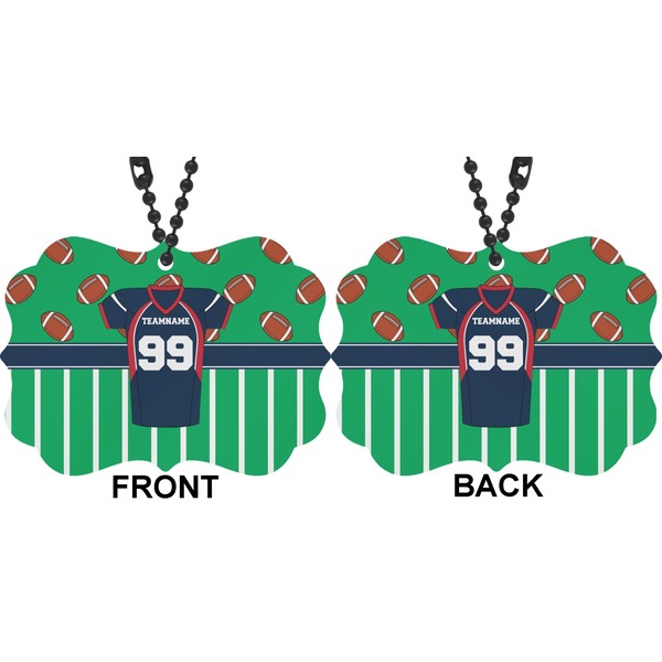 Football Jersey Car Ornament (Approval)