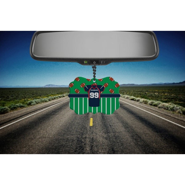 Football Jersey Car Ornament (Road)