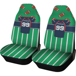 Football Jersey Car Seat Covers (Set of Two) (Personalized)