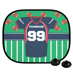Football Jersey Car Side Window Sun Shade (Personalized)