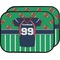 Football Jersey Car Floor Mats (Back Seat) (Personalized)