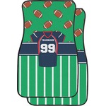 Football Jersey Car Floor Mats (Front Seat) (Personalized)
