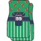 Football Jersey Car Floor Mats (Front Seat) (Personalized)