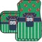 Football Jersey Car Floor Mats Set - 2 Front & 2 Back (Personalized)