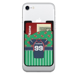 Football Jersey 2-in-1 Cell Phone Credit Card Holder & Screen Cleaner (Personalized)