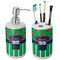 Football Jersey Ceramic Bathroom Accessories Set (Personalized)