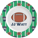 Football Jersey Ceramic Dinner Plates (Set of 4) (Personalized)