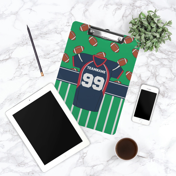 Football Jersey Clipboard - Lifestyle Photo