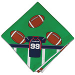 Football Jersey Cloth Dinner Napkin - Single w/ Name and Number