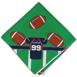 Football Jersey Cloth Dinner Napkin - Single w/ Name and Number