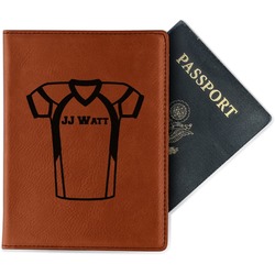 Football Jersey Passport Holder - Faux Leather (Personalized)