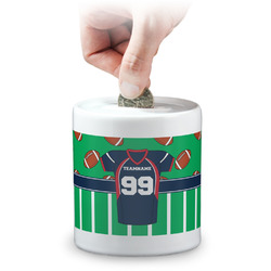 Football Jersey Coin Bank (Personalized)