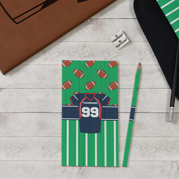 Football Jersey Colored Pencils - In Context