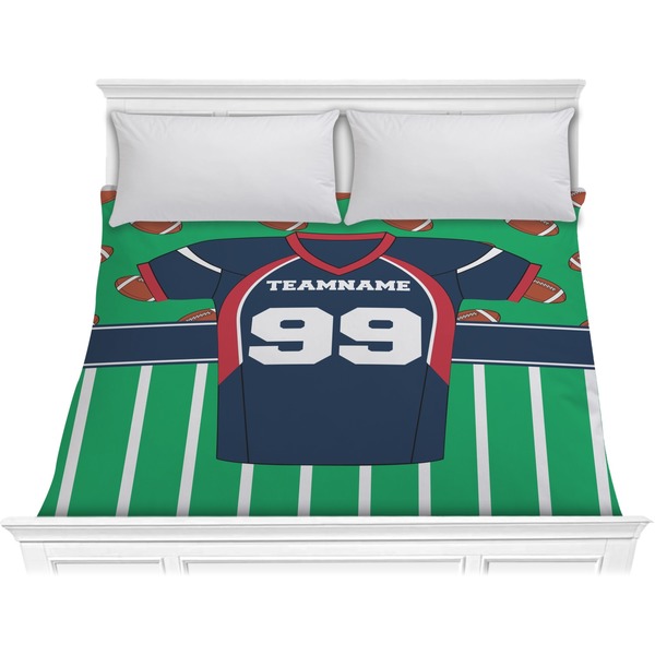 Custom Football Jersey Comforter - King (Personalized)