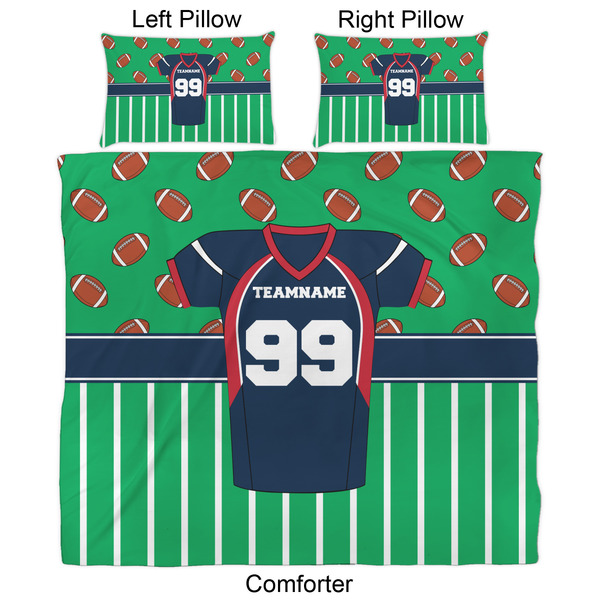 Football Jersey Comforter Set - King - Approval