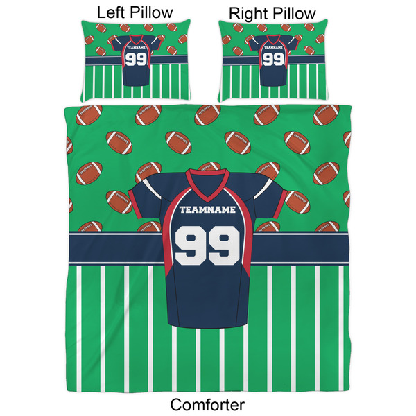 Football Jersey Comforter Set - Queen - Approval