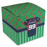 Football Jersey Cube Favor Gift Boxes (Personalized)