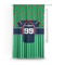 Football Jersey Curtain - 50"x84" Panel (Personalized)
