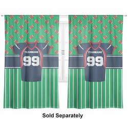 Football Jersey Curtain Panel - Custom Size (Personalized)