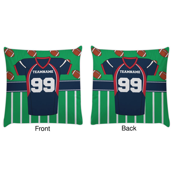 Football Jersey Decorative Pillow Case - Approval