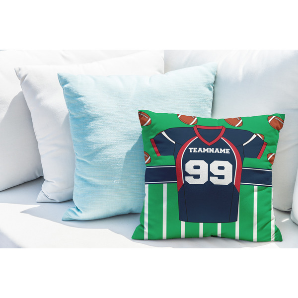 Football Jersey Decorative Pillow Case - LIFESTYLE 2