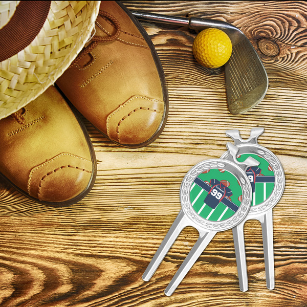 Football Jersey Divot Tool - LIFESTYLE
