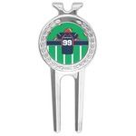 Football Jersey Golf Divot Tool & Ball Marker (Personalized)