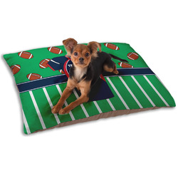 Football Jersey Dog Bed - Small w/ Name and Number