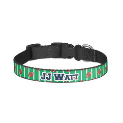 Football Jersey Dog Collar - Small (Personalized)