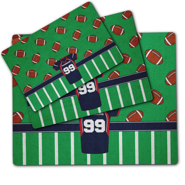 Football Jersey Dog Food Mat - MAIN (sm, med, lrg)