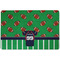 Football Jersey Dog Food Mat w/ Name and Number