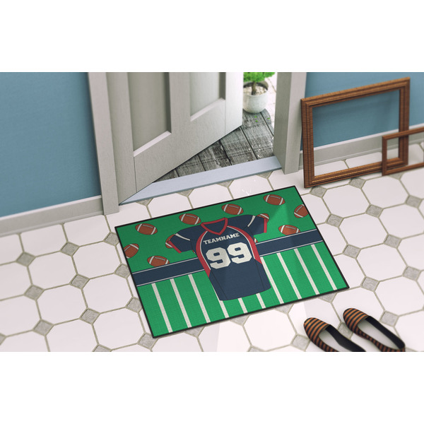Football Jersey Door Mat Lifestyle