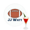 Football Jersey Drink Topper - Medium - Single with Drink
